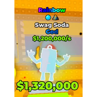 Break a Lucky Block | x10 Rainbow Swag Soda - 1m2/s