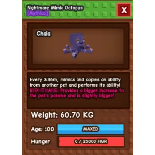 Huge Nightmare Mimic