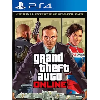 Grand Theft Auto V - Criminal Enterprise Starter Pack (PS4) - PSN Key - EUROPE