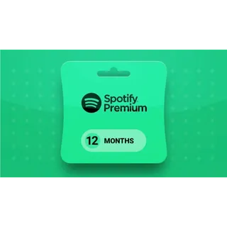 Spotify Premium 12 months Subscription 