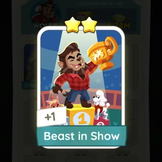 S6 Beast in Show - Monopoly Go 2 Star ★★