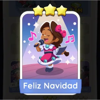 S6 Feliz Navidad - Monopoly Go 3 Star Sticker ★★★ (1 pcs)