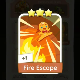 S17 Fire Escape - Monopoly Go 3 Star ★★★