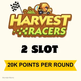 2 Slot Harvest Racers - Tycoon Racers Monopoly Go