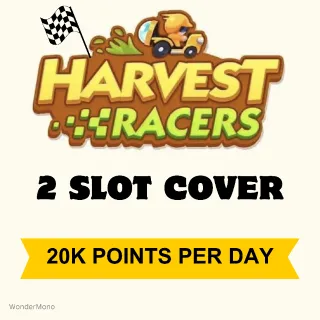 2 Slot Harvest Racers - Tycoon Racers Monopoly Go