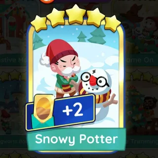 Snowy Potter - Golden Blitz Monopoly Go 