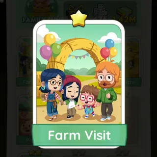 S4 Farm Visit - Monopoly Go 1 Star ★
