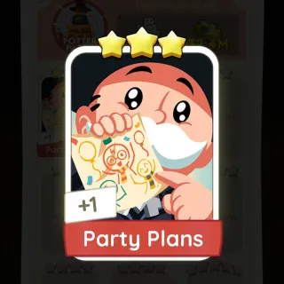 S15 Party Plans - Monopoly Go 3 Star ★★★