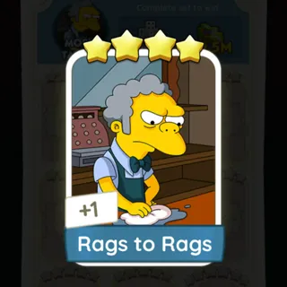 S18 Rags to Rags - Monopoly Go 4 Star ★★★★