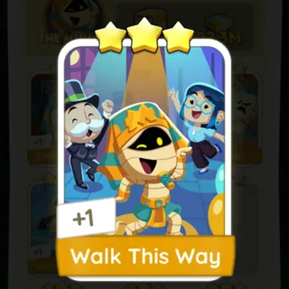 S10 Walk This Way - Monopoly Go 3 Star ★★★
