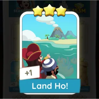 S11 Land Ho! - Monopoly Go 3 Star Sticker ★★★ (1 pcs)