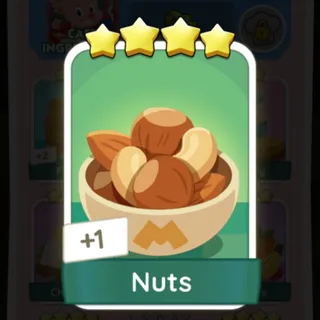 S11 Nuts - Monopoly Go 4 Star ★★★★