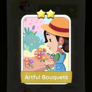 S7 Artful Bouquets - Monopoly Go 2 Star ★★