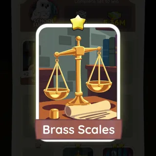 S2 Brass Scales - Monopoly Go 1 Star ★