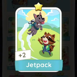 S3 Jetpack - Monopoly Go 1 Star Sticker ★ (1 pcs)