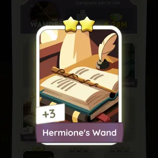 S7 Hermione's Wand - Monopoly Go 2 Star ★★