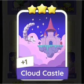 S8 Cloud Castle - Monopoly Go 3 Star Sticker ★★★ (1 pcs)