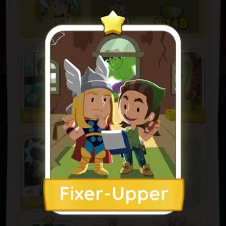 S2 Fixer-Upper - Monopoly Go 1 Star Sticker ★ (1 pcs)