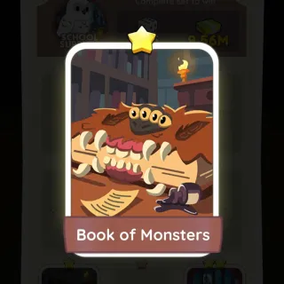 S2 Book of Monsters - Monopoly Go 1 Star ★