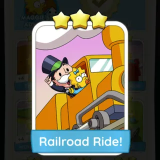 S7 Railroad Ride! - Monopoly Go 3 Star ★★★