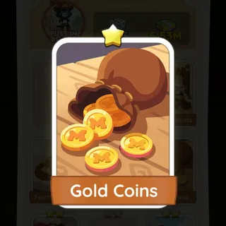 S4 Gold Coins - Monopoly Go 1 Star ★