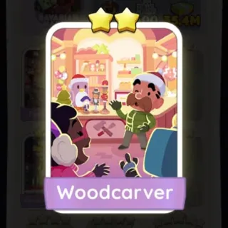 S10 Woodcarver - Monopoly Go 2 Star Sticker ★★ (1 pcs)