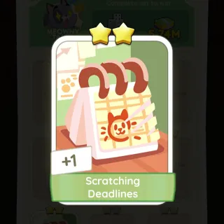 S6 Scratching Deadlines - Monopoly Go 2 Star ★★
