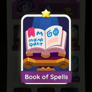 S6 Book of Spells - Monopoly Go 1 Star ★