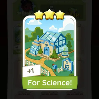 S12 For Science! - Monopoly Go 3 Star ★★★