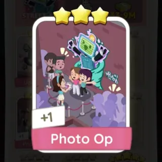 S12 Photo Op - Monopoly Go 3 Star Sticker ★★★ (1 pcs)