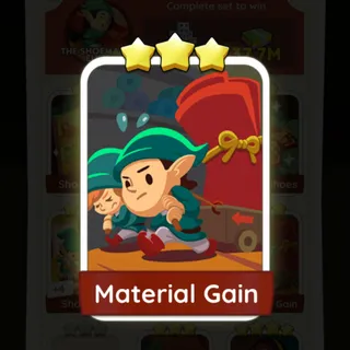 S12 Material Gain - Monopoly Go 3 Star ★★★