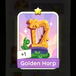 S1 Golden Harp - Monopoly Go 1 Star ★