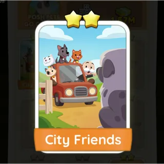 S5 City Friends - Monopoly Go 2 Star ★★
