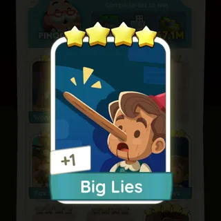S18 Big Lies - Monopoly Go 4 Star ★★★★