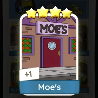 S18 Moe's - Monopoly Go 4 Star ★★★★
