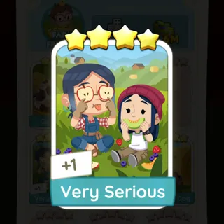 S15 Very Serious - Monopoly Go 4 Star ★★★★