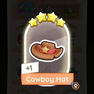 S16 Cowboy Hat - Monopoly Go 4 Star ★★★★