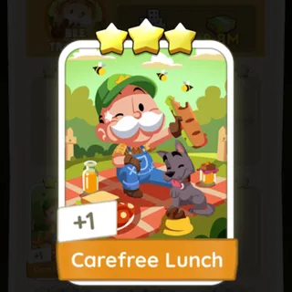 S13 Carefree Lunch - Monopoly Go 3 Star ★★★