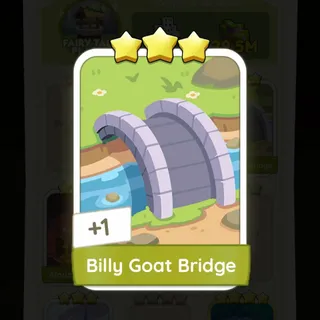 S15 Billy Goat Bridge - Monopoly Go 3 Star ★★★