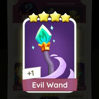 S13 Evil Wand - Monopoly Go 4 Star ★★★★