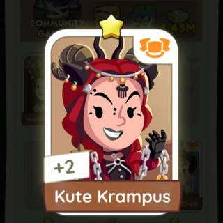 S1 Kute Krampus - Monopoly Go 1 Star ★