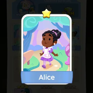 S10 Alice - Monopoly Go 1 Star ★
