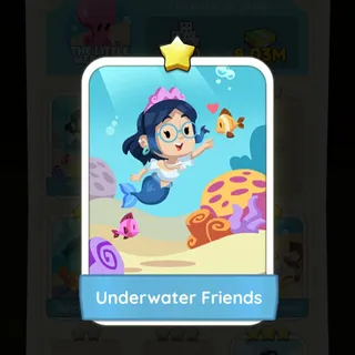 S9 Underwater Friends - Monopoly Go 1 Star ★