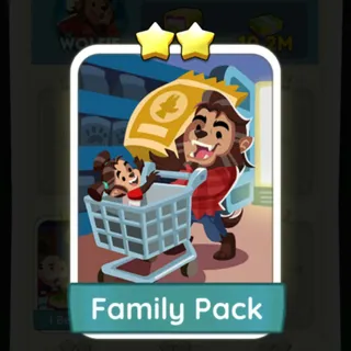 S6 Family Pack - Monopoly Go 2 Star ★★