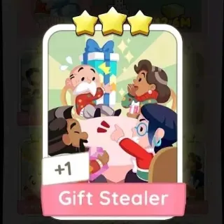 S8 Gift Stealer - Monopoly Go 3 Star Sticker ★★★ (1 pcs)