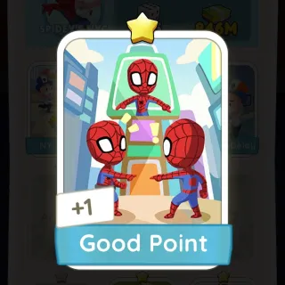 S1 Good Point - Monopoly Go 1 Star Sticker ★ (1 pcs)