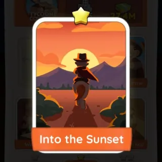 S2 Into the Sunset - Monopoly Go 1 Star Sticker ★ (1 pcs)