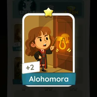 S3 Alohomora - Monopoly Go 1 Star ★