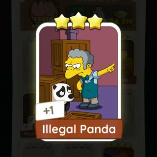 S13 Illegal Panda - Monopoly Go 3 Star ★★★
