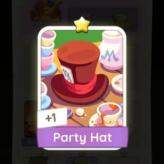 S1 Party Hat - Monopoly Go 1 Star ★